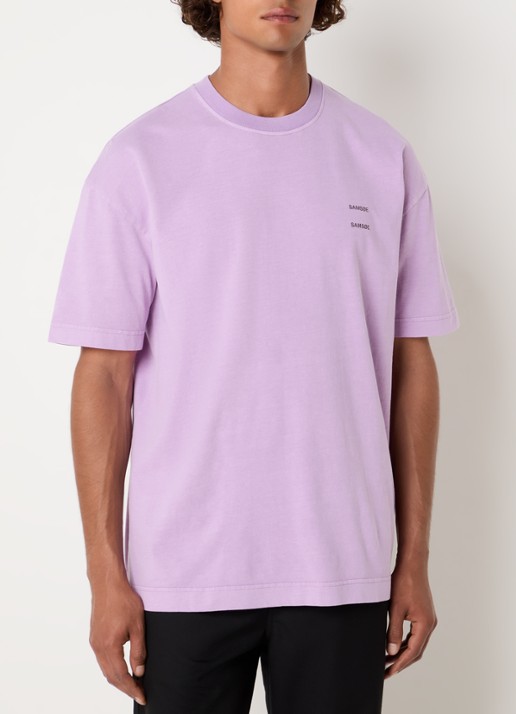 SAMSØE SAMSØE Saotto T-shirt met logo