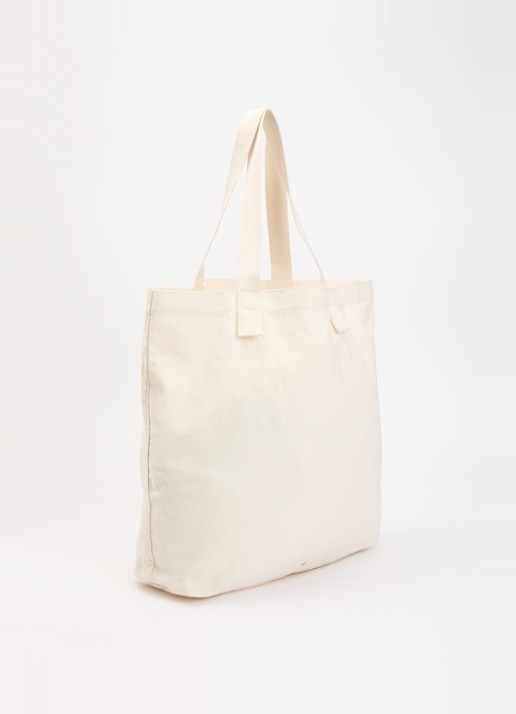 SAMSØE SAMSØE Sastevie tas van canvas - achterkant 4 beige