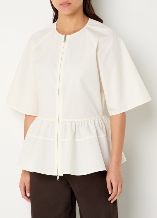 SAMSØE SAMSØE Satoman blouse in linnenblend