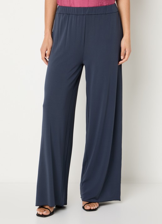 SAMSØE SAMSØE Saumi high waist loose fit broek met steekzakken