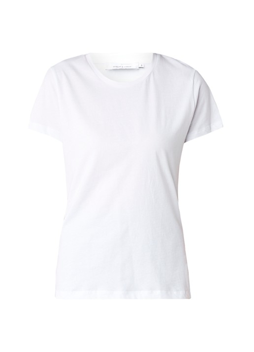 SAMSØE SAMSØE Solly T-shirt van katoen - voorkant wit