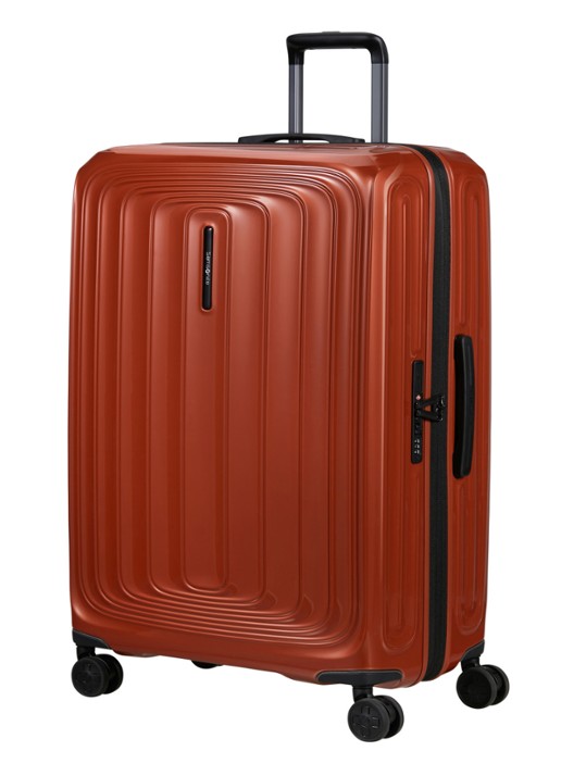 Samsonite 2Wander vergrootbare spinner 81 cm - achterkant 3 roodbruin