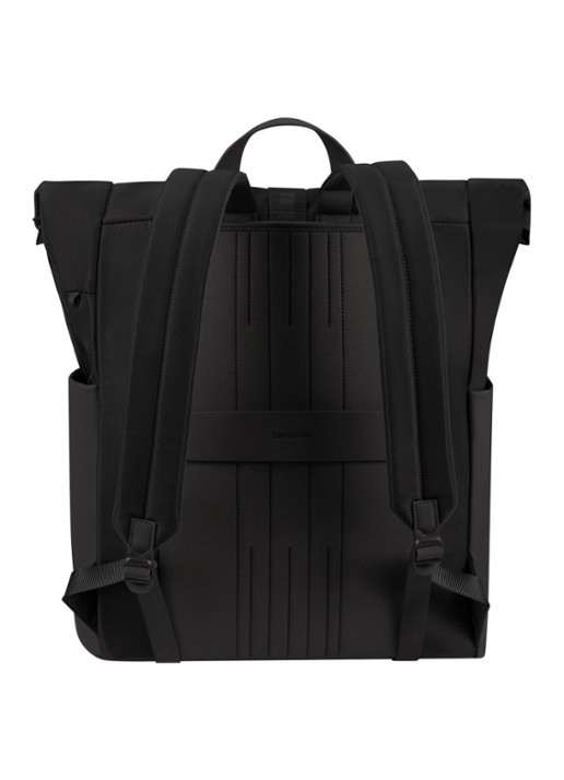 Samsonite 4Pack rolltop rugzak met 15,6 inch laptopvak - achterkant 4 zwart