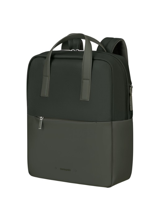 Samsonite 4Pack rugzak met 14 inch laptopvak - voorkant 2 legergroen