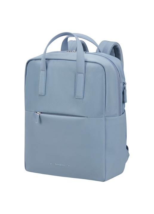 Samsonite 4Pack rugzak met 15,6 inch laptopvak - voorkant 2 blauwgrijs