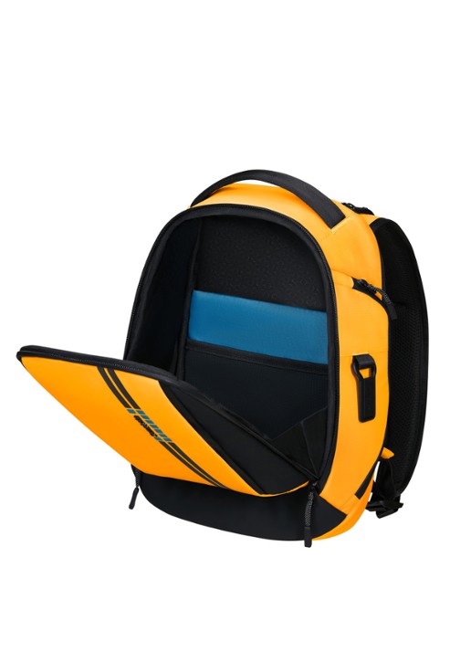 Samsonite Active Road rugzak - achterkant geel