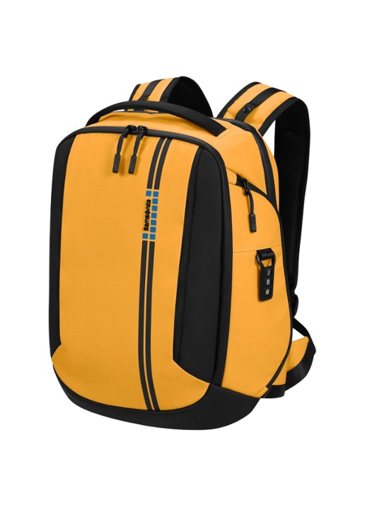 Samsonite Active Road rugzak - voorkant 2 geel