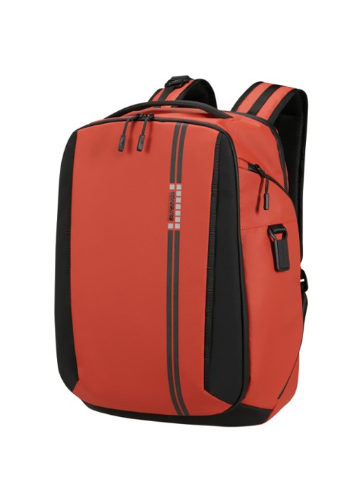 Samsonite Active Road rugzak - voorkant 3 oranjerood
