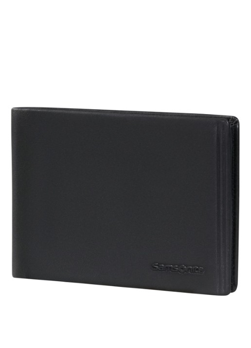 Samsonite Attack 3,0 SLG portemonnee van leer - voorkant 4 zwart