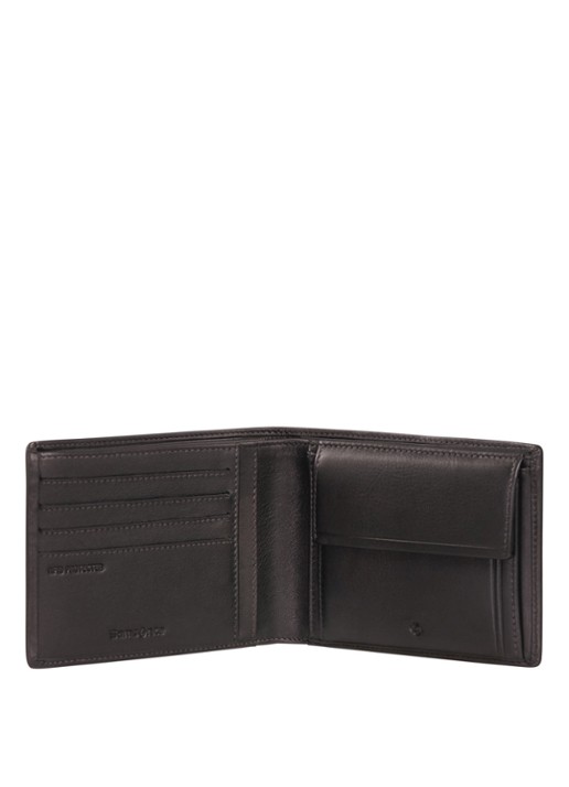 Samsonite Attack 3.0 SLG portemonnee van leer - detail 4 bruin
