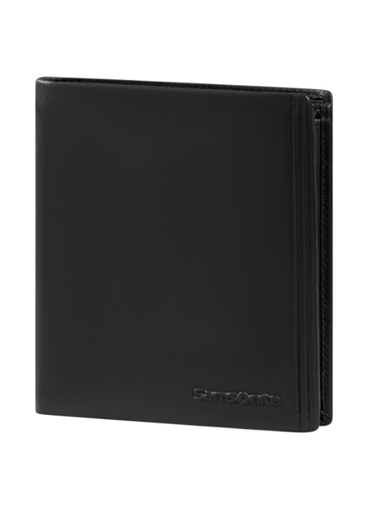 Samsonite Attack 3.0 SLG portemonnee van leer - voorkant 3 zwart