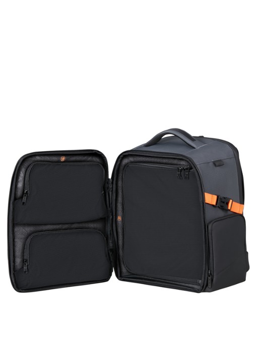 Samsonite Biz2Go rugzak - achterkant donkergrijs