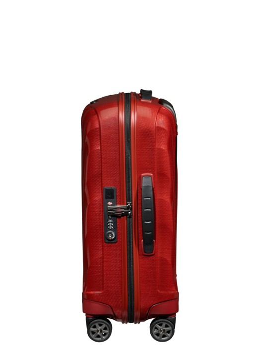 Samsonite C-Lite spinner 55 cm - detail 2 steenrood
