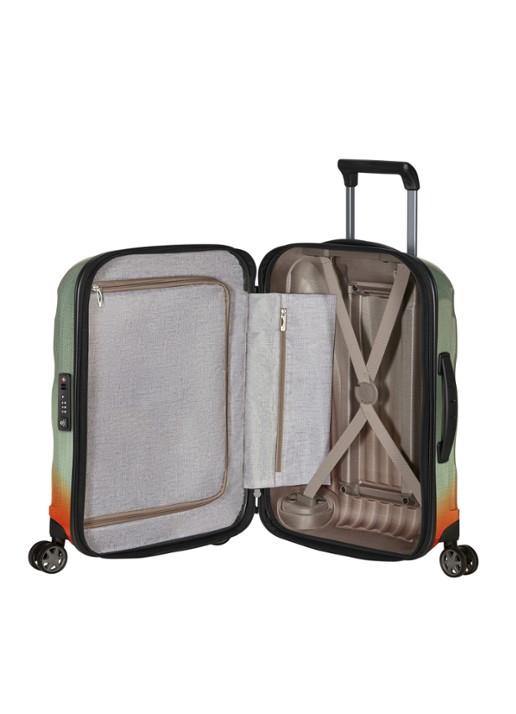 Samsonite C-Lite spinner 55 cm - achterkant orange