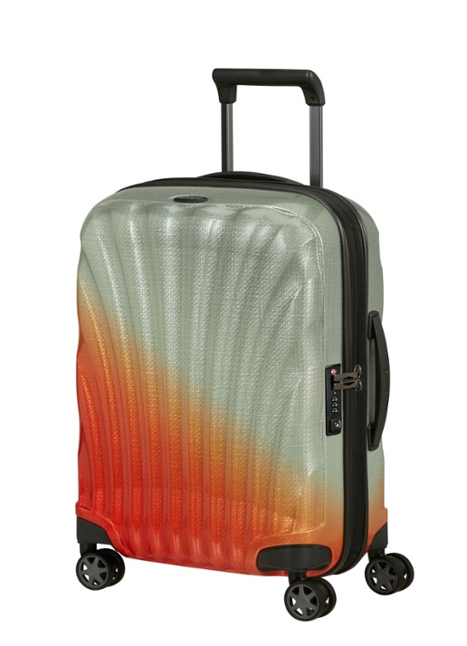Samsonite C-Lite spinner 55 cm - voorkant 3 orange