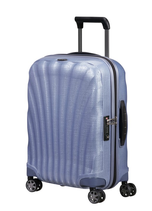Samsonite C-Lite spinner 55 cm - voorkant 4 lavendel