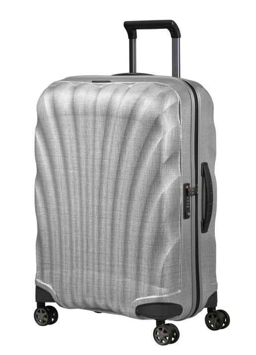 Samsonite C-Lite spinner 69 cm - voorkant 4 grijs