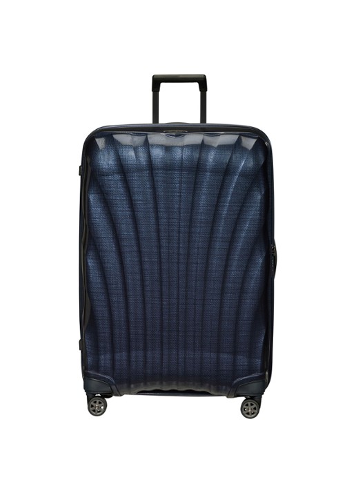 Samsonite C-Lite spinner 81 cm - voorkant donkerblauw