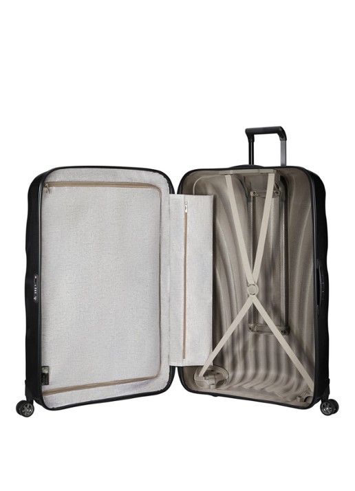 Samsonite C-Lite spinner 86 cm - voorkant 5 zwart