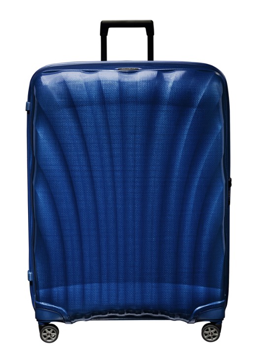 Samsonite C-Lite spinner 86 cm - voorkant 2 kobaltblauw