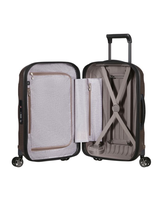 Samsonite C-Lite vergrootbare spinner 55 cm - detail 3 aubergine