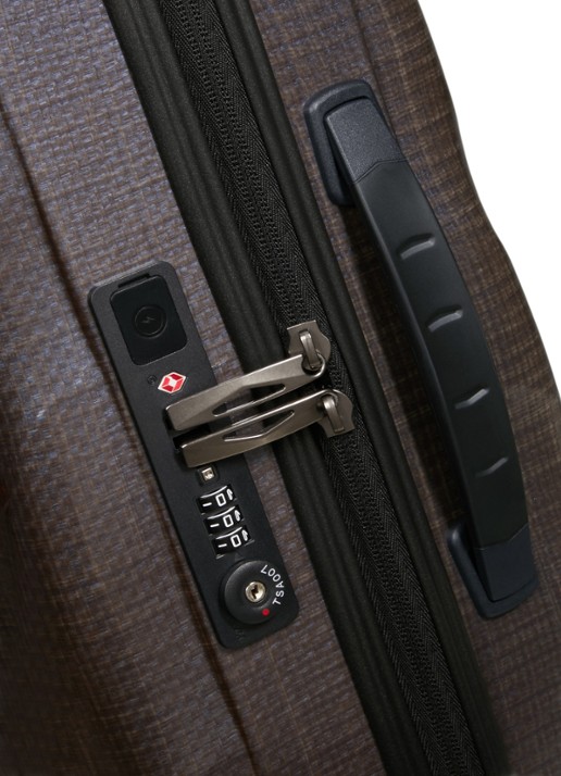 Samsonite C-Lite vergrootbare spinner 55 cm - detail 5 aubergine