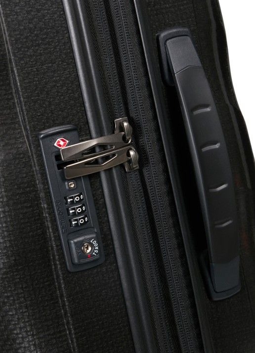 Samsonite C-Lite vergrootbare spinner 55 cm - detail 5 zwart