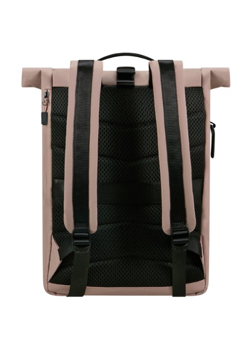 Samsonite Coatify rugzak met 14,1 inch laptopvak - achterkant 4 oudroze