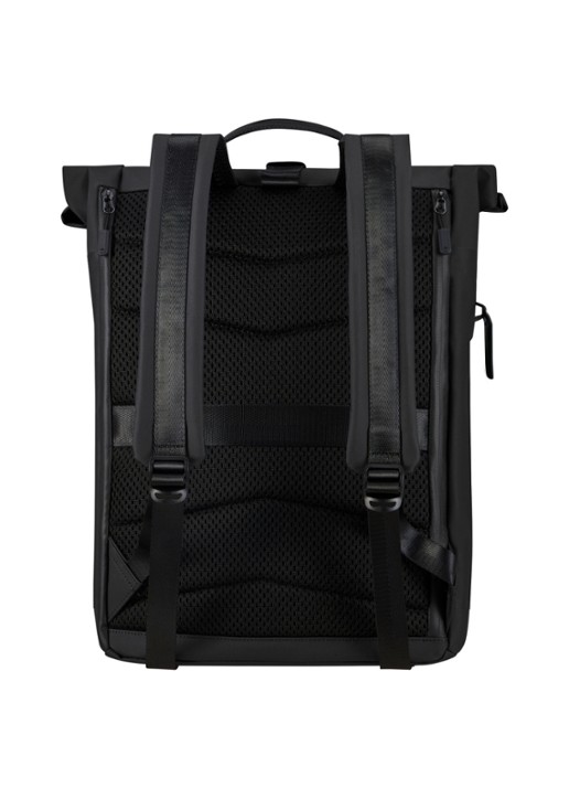 Samsonite Coatify rugzak met  15,6 inch laptopvak - achterkant zwart
