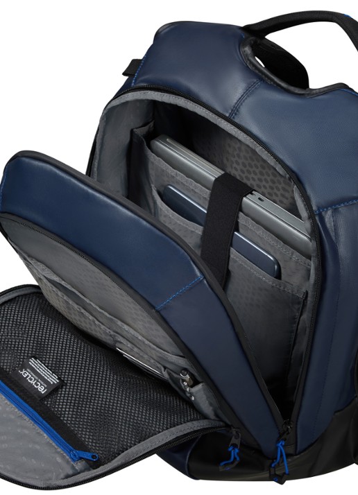 Samsonite diver L rugzak met 17 inch laptopvak - detail 2 blauw