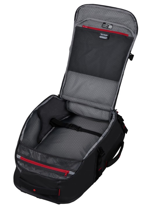 Samsonite diver M rugzak met 15,6 inch laptopvak - detail zwart