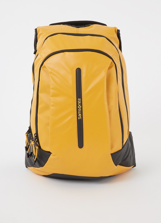 Samsonite diver M rugzak met 15 inch laptopvak - voorkant geel
