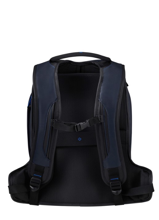Samsonite diver M rugzak met 15 inch laptopvak - achterkant 5 donkerblauw
