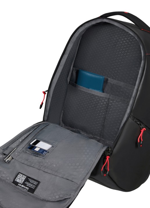 Samsonite diver M rugzak met USB poort en 15 inch laptopvak - detail 3 zwart