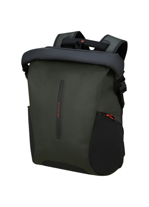 Samsonite diver Rolltop rugzak L met 17 inch laptopvak - detail legergroen