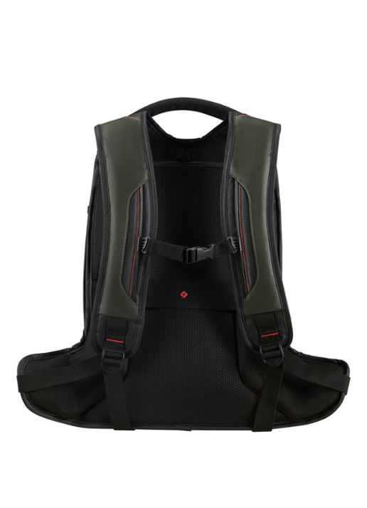 Samsonite diver rugzak met 15,6 inch laptopvak  - achterkant 4 climbing ivy