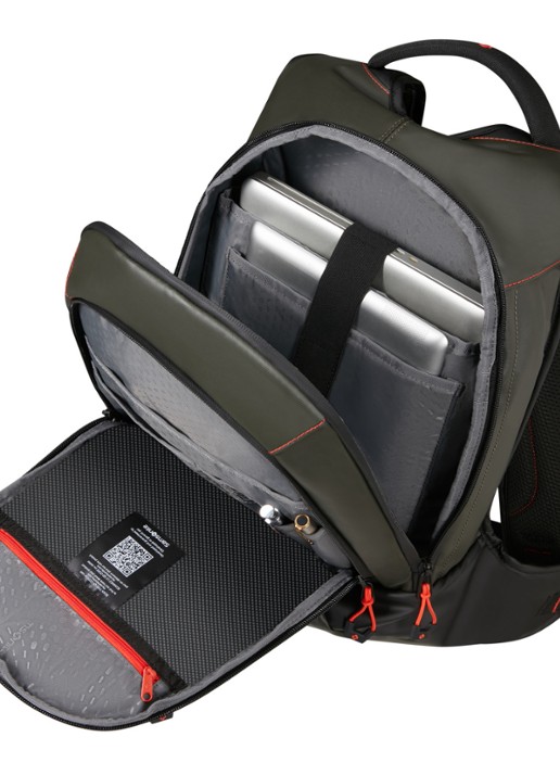 Samsonite diver rugzak met 15,6 inch laptopvak  - detail 3 climbing ivy