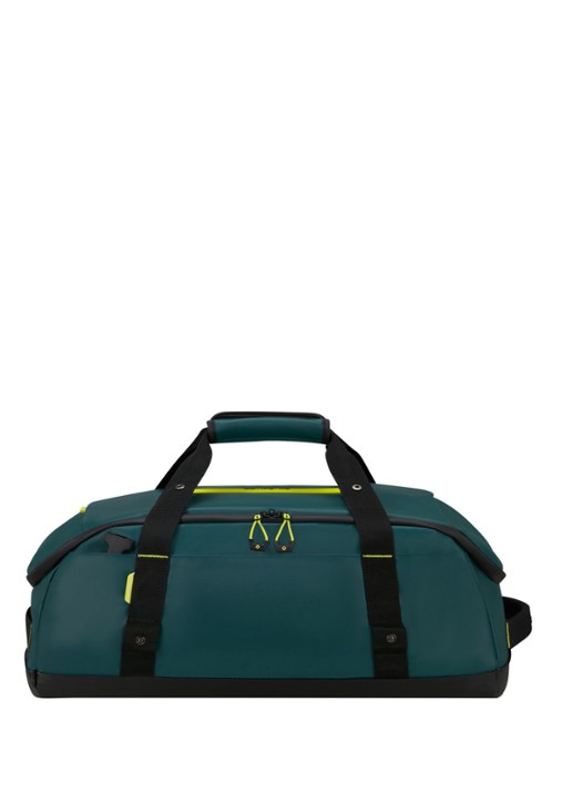 Samsonite diver S weekendtas met afneembare schouderriem - voorkant dark teal / lime