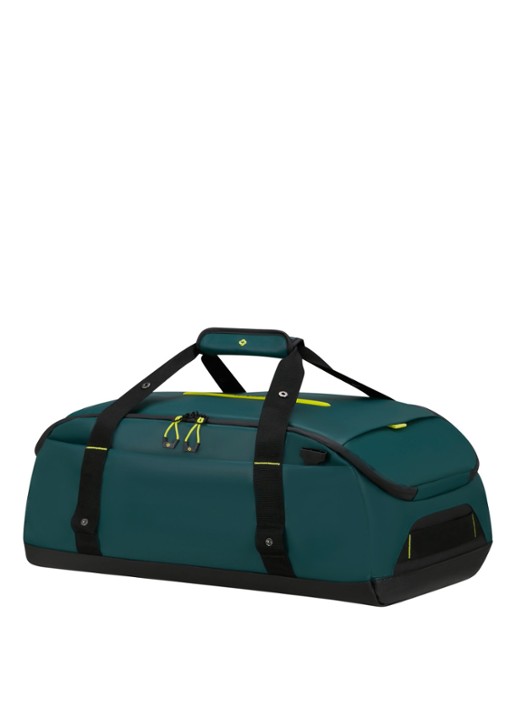 Samsonite diver S weekendtas met afneembare schouderriem - voorkant 2 dark teal / lime