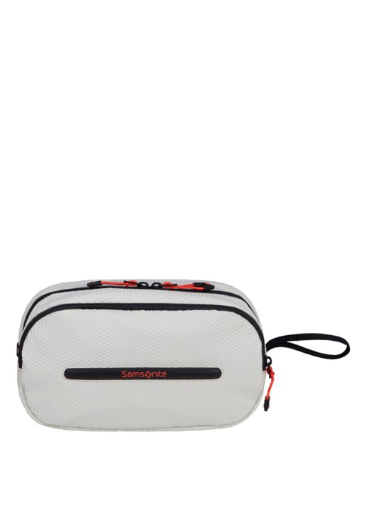 Samsonite diver toilettas met logo - voorkant 3 cloud white / gebroken wit