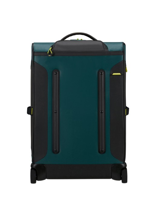 Samsonite diver trolley 67 cm - achterkant 2 dark teal / lime