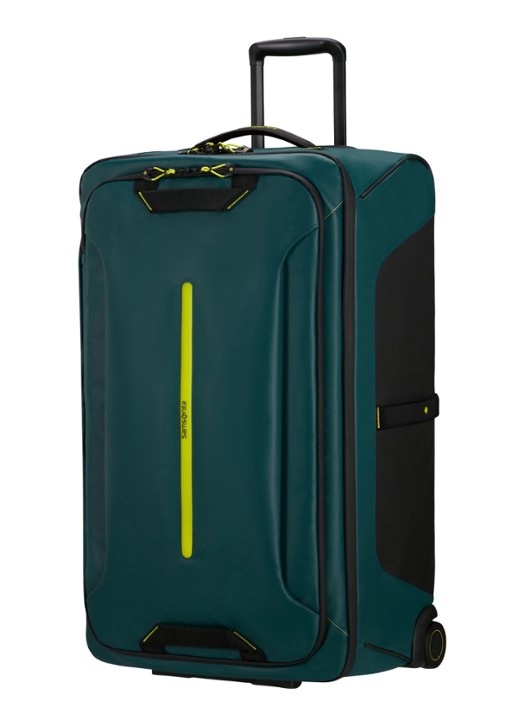 Samsonite diver trolley 79 cm - detail dark teal / lime