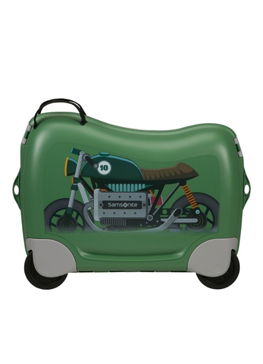 Samsonite Dream2Go Motorbike Ride-On spinner 38 cm - detail 2 legergroen