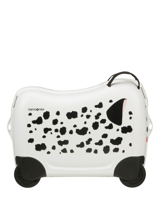 Samsonite Dream2Go Ride-On spinnner 38 cm  - voorkant wit