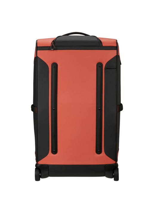 Samsonite ECODIVER DUFFLE/WH 79/29 COFFEE BEAN - detail 2 oranjerood
