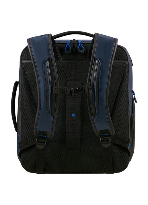 Samsonite Ecodiver M rugzak met 15,6 inch laptopvak - achterkant 3 donkerblauw