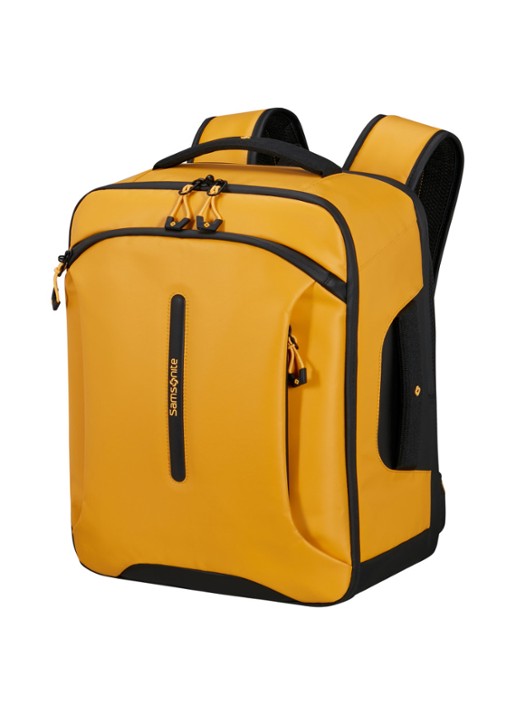 Samsonite Ecodiver S rugzak met 15,6 inch laptopvak - voorkant 2 geel