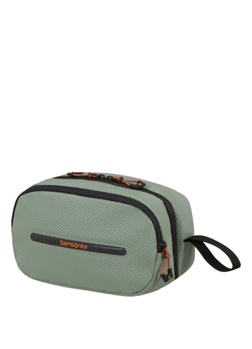Samsonite Ecodiver toilettas - voorkant 2 lichtgroen