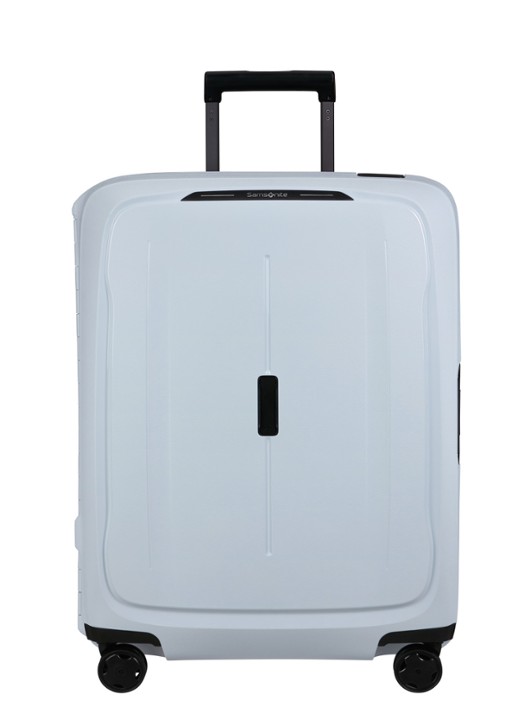 Samsonite Essens spinner 69 cm - voorkant glacier / lichtblauw