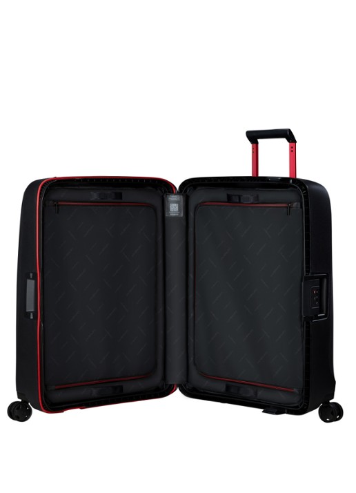Samsonite Essens spinner 75 cm - voorkant 2 zwart